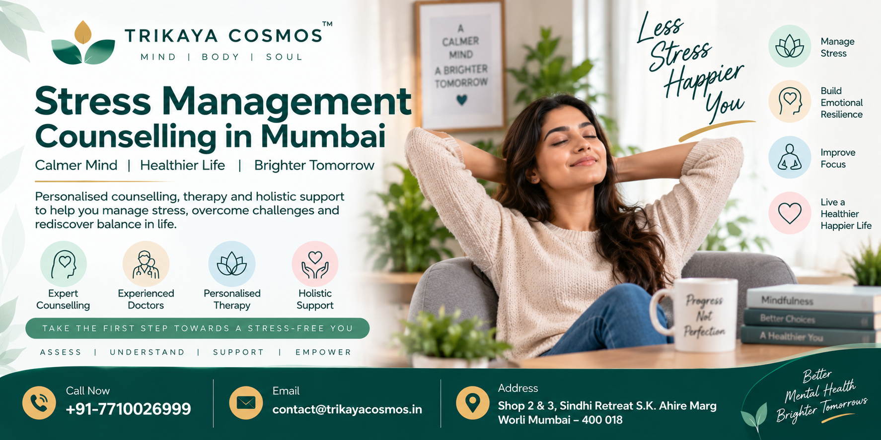 Stress Management Counselling in Mumbai