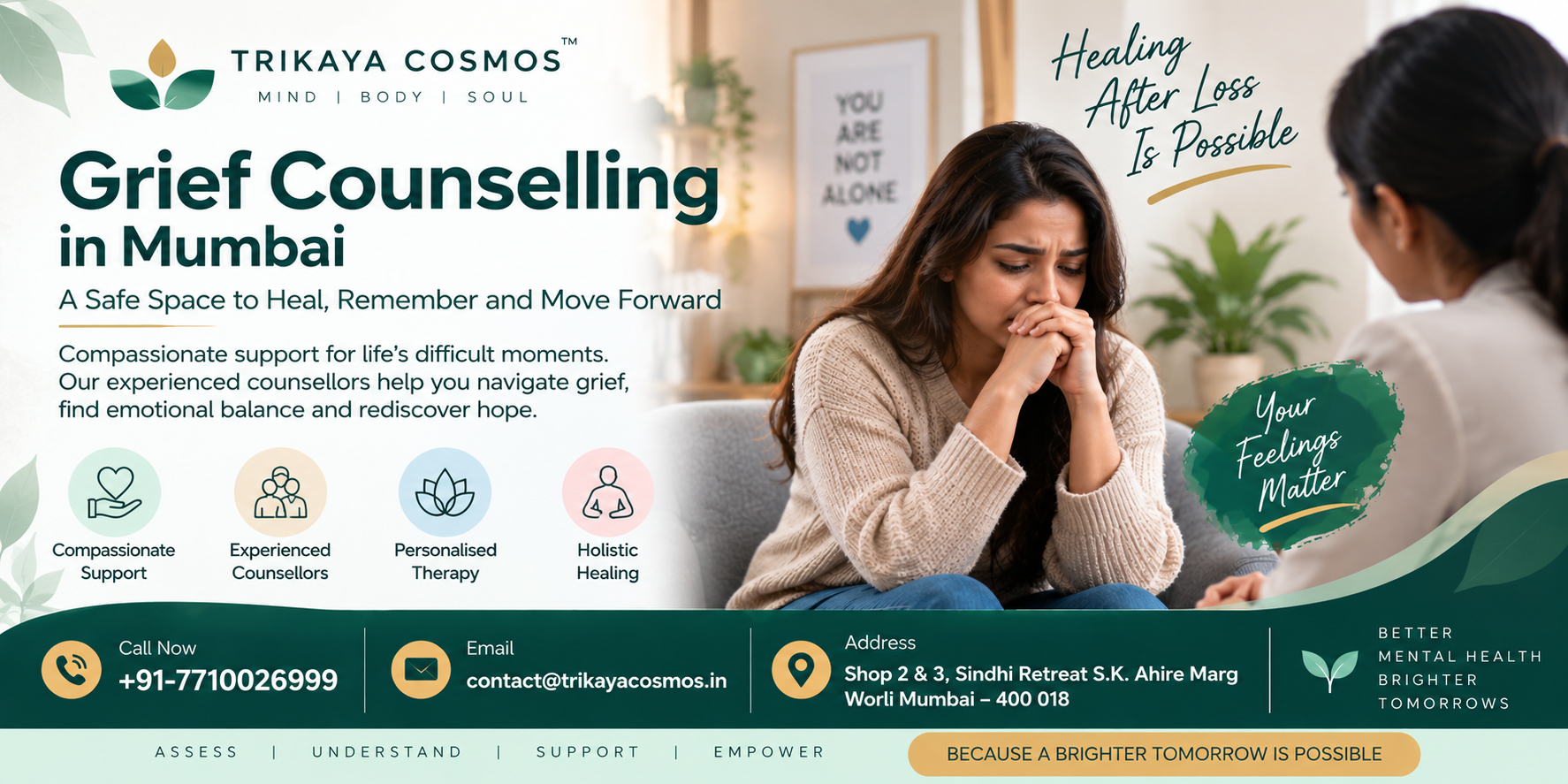 Grief Counselling in Mumbai